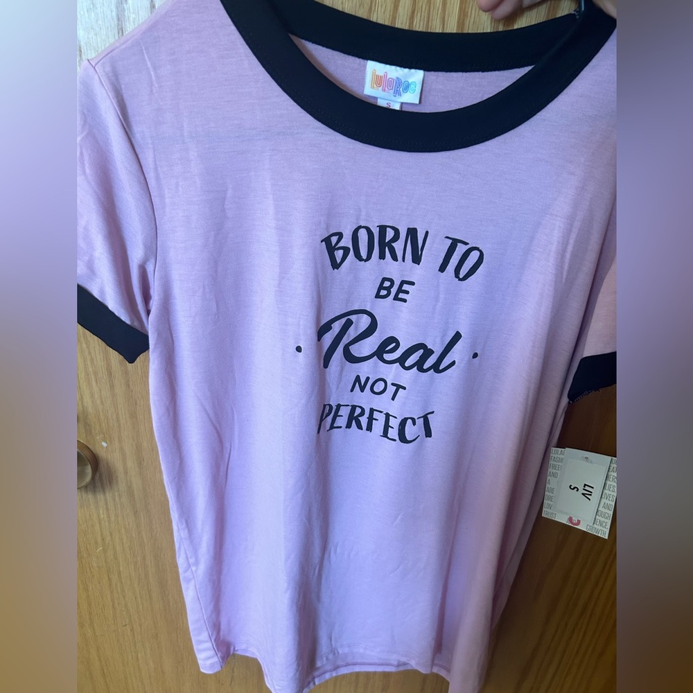 Lularoe NWT small liv born to be real not perfect